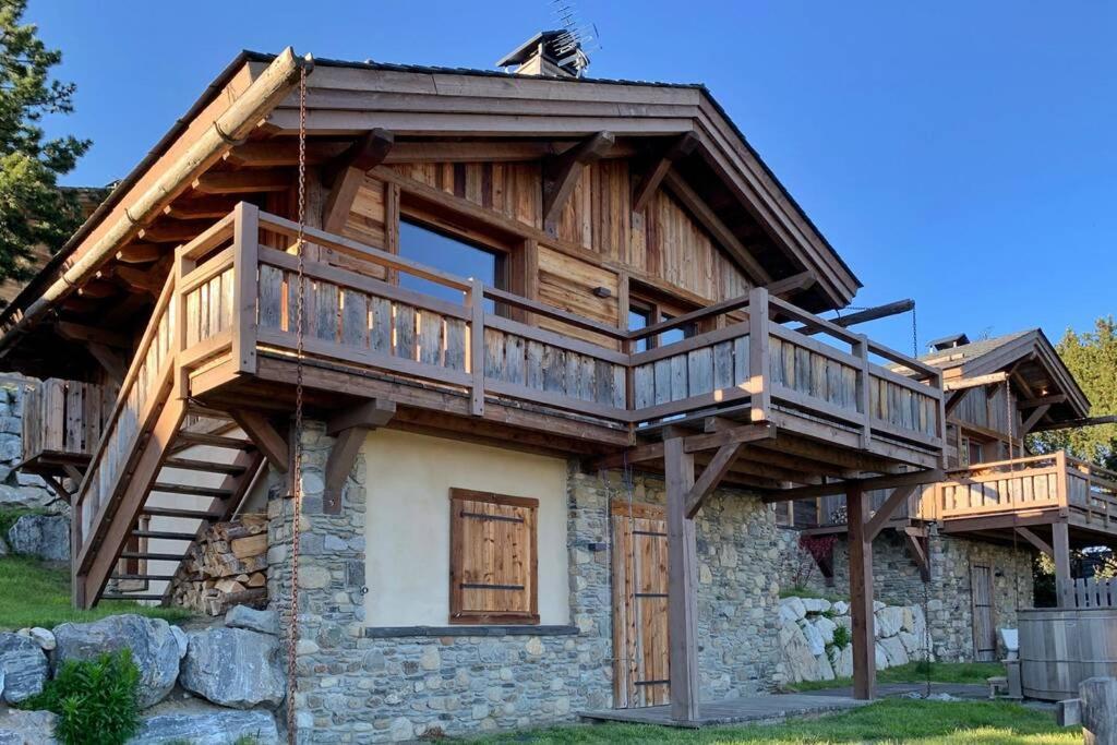 Le Koya : Chalet De Prestige A Bolquere Villa Buitenkant foto
